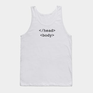 Tags Tank Top